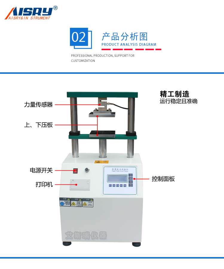 紙管抗壓強(qiáng)度試驗機(jī)